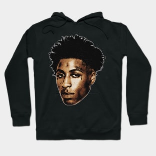 Young Boy Big Face Hoodie
